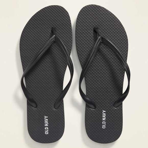 Old Navy Shoes - Two Pairs of Old Navy Classic Black Flip Flops
